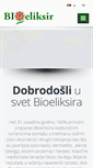 Mobile Screenshot of bioeliksir.com